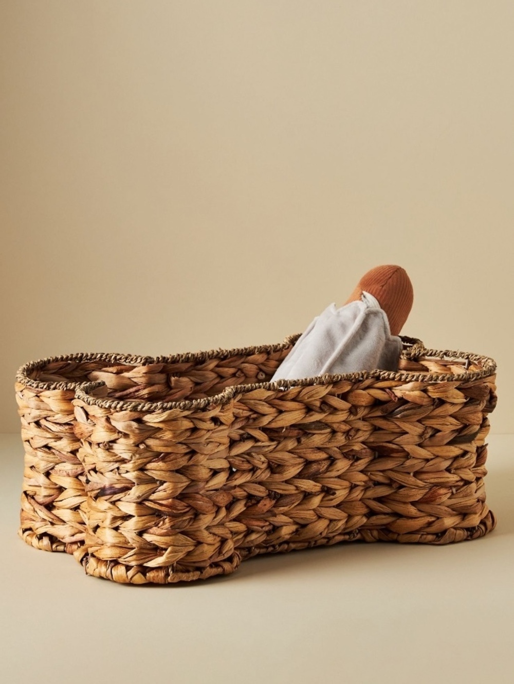 NWT Anthropologie Bone Dry Medium Basket